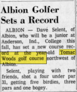 Tomac Woods Golf Course - Jul 13 1965 Article